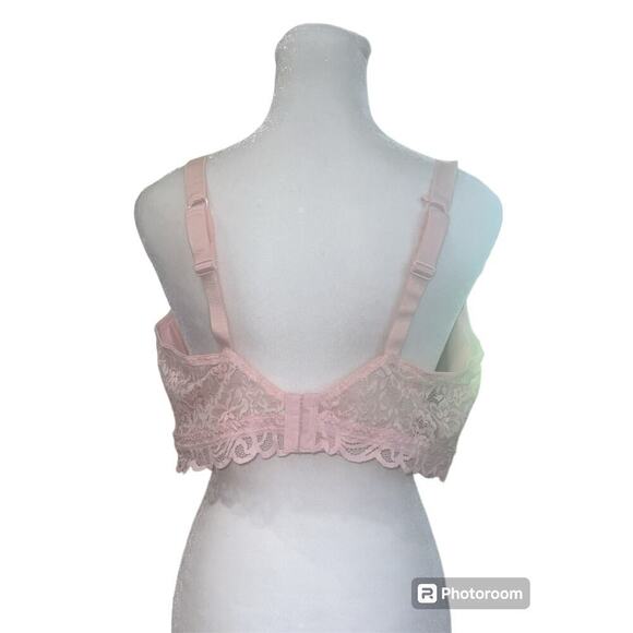 Bali Wireless Pink Bralette Size XXL - Picture 2 of 3